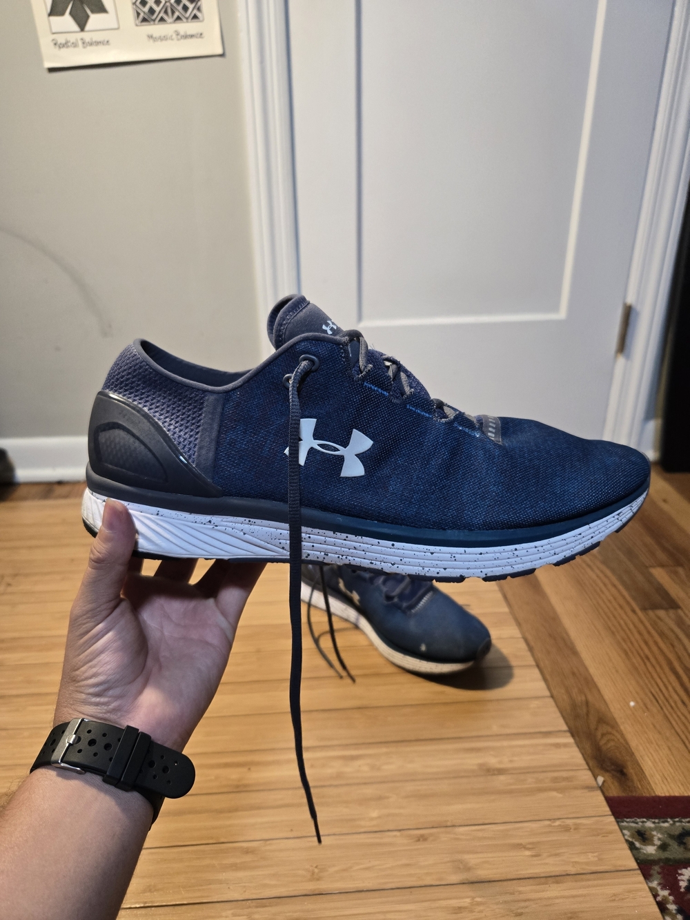 Under Armour Men's Navy Running Shoes